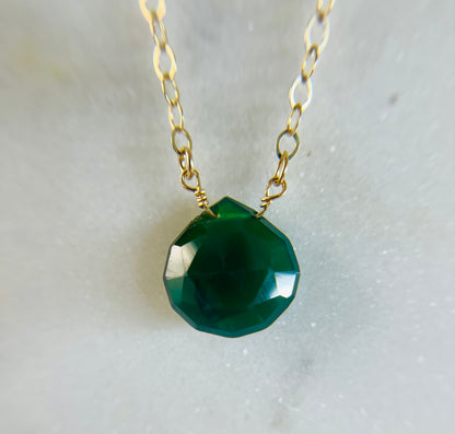 PARTY OF ONE - GREEN CHALCEDONY